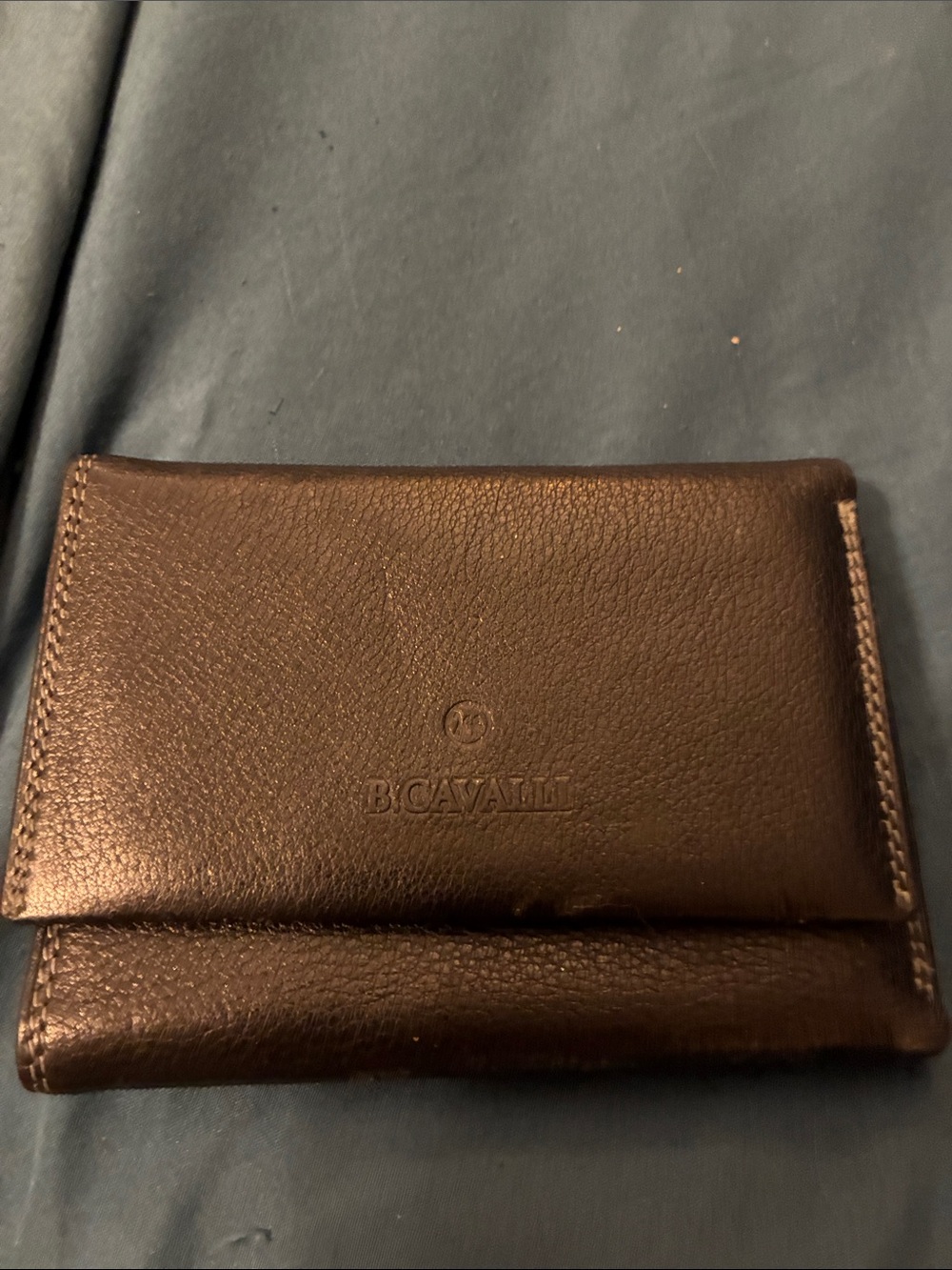 Black Leather Men's Wallet